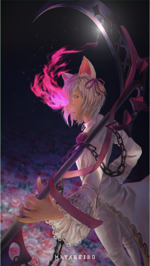 (Illustration - 1 character and simple background)